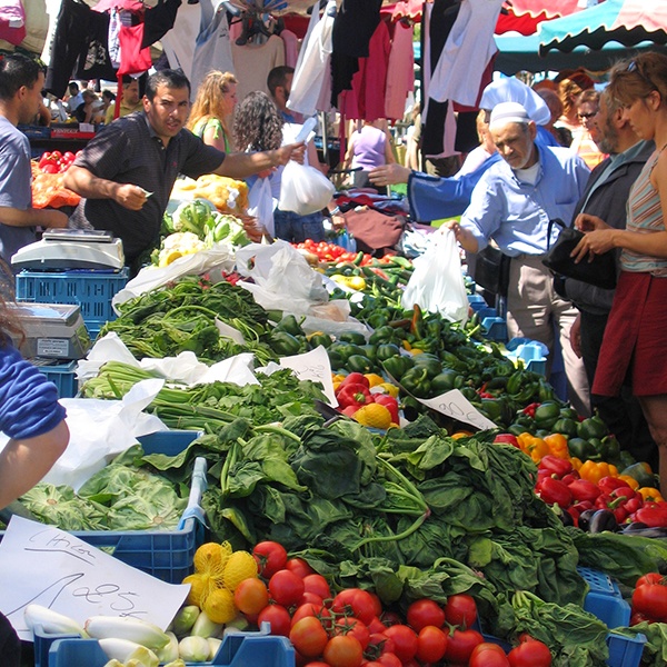 Spend in Leuven market